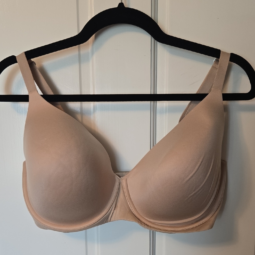 Aerie Tan T-Shirt Bra Smooth Molded Cups